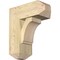 Ekena Millwork Imperial Craftsman Rough Sawn Bracket w/ Offset Brace, Douglas Fir, 8"W x 18"D x 22"H BKT0806X18X22IMP04RDF - alternate 1